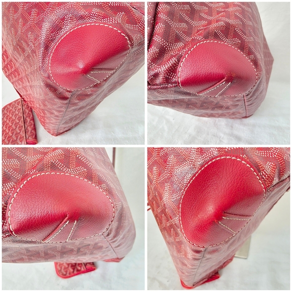 Auth Goyard Goyardine Saint Louis PM Tote And Pouch - Picture 10 of 10